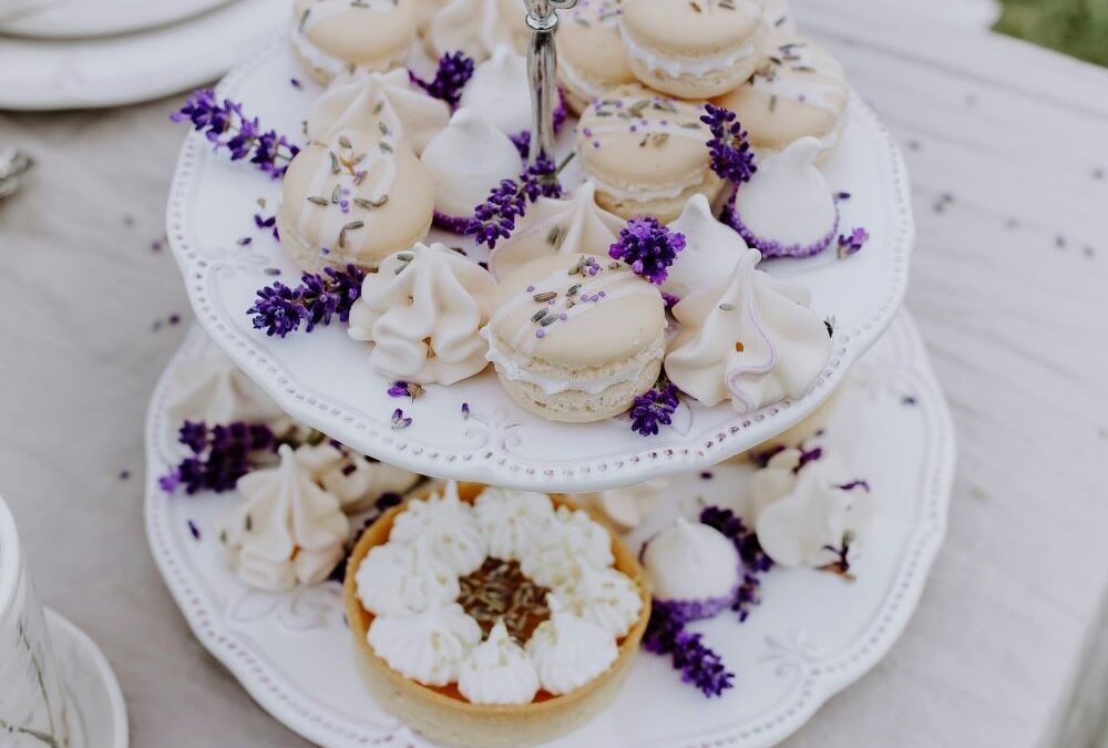 MACARONS MIT LAVENDEL