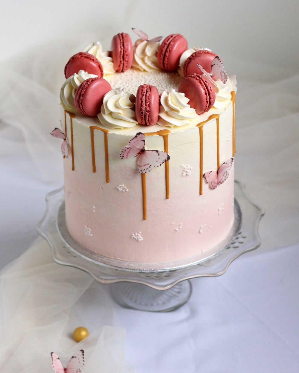 GEBURTSTAGTORTE SCHMETTERLING