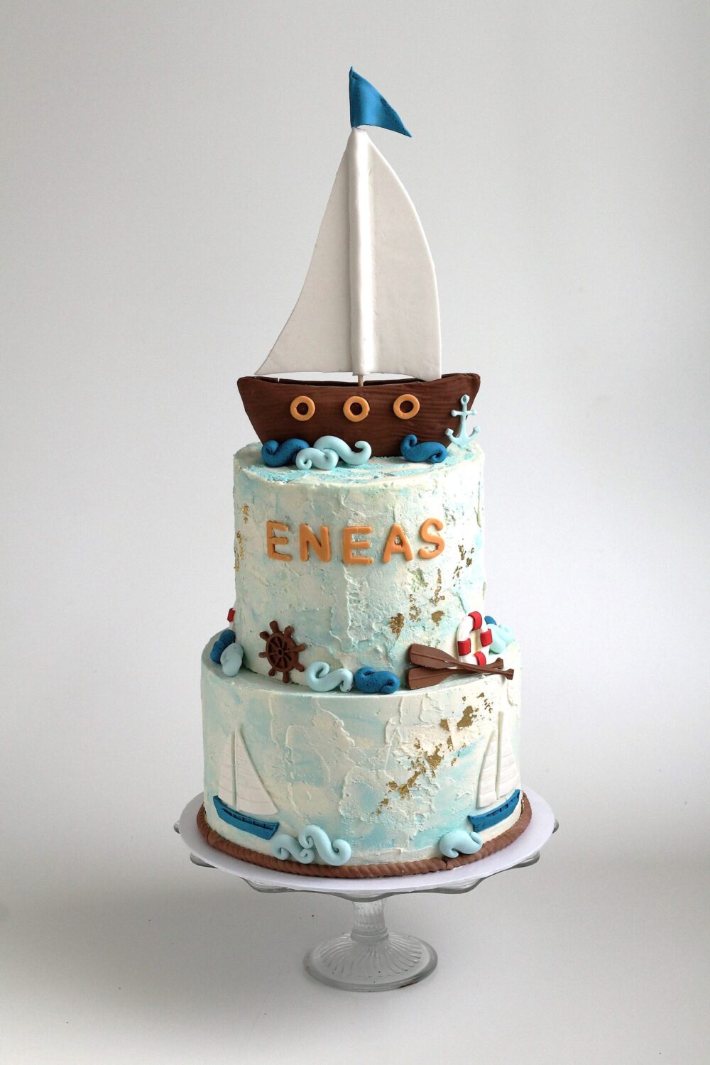 SEGELSCHIFF MOTIV TORTE