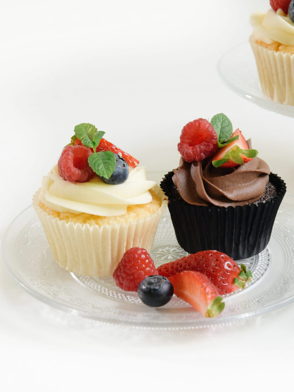 CUPCAKES SCHOKO UND VANILLE