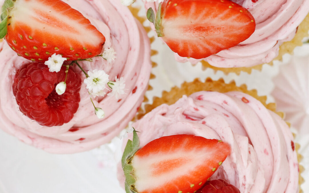 CUPCAKES ERDBEERE